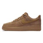 [Custom Christmas bell ringing]  Air Force 1 Skateboarding Shoes Unisex Low-top Brown/White - Image 6