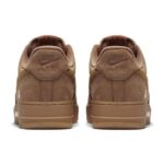 [Custom Winter plum Bear]  Air Force 1 Skateboarding Shoes Unisex - Image 4