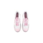 [Custom Female AF Heart Arrow]  Air Force 1 Skateboarding Shoes Women's Low-top White/pink - Image 5