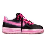 [Custom Sweet love heart]  Air Force 1 Low White Pink GS 2022 - Image 3
