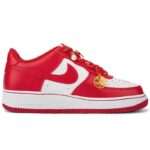 [Custom AF1 white and red wedding shoe pendant for women]  Air Force 1 Skateboarding Shoes Women's - Image 2