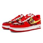[Custom AF1 Women's Phoenix Dance Nine Heavens Wedding Shoes]  Air Force 1 Skateboarding Shoes Women's - Image 2