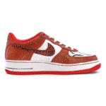[Custom Black and red Chinese knot for women]  Air Force 1 Skateboarding Shoes Women's - Image 2