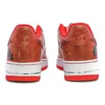 [Custom Black and red Chinese knot for women]  Air Force 1 Skateboarding Shoes Women's - Image 4