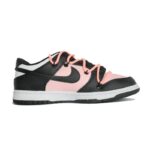 [Custom Women's pink bow]  Dunk Skateboarding Shoes Women's Low-top Black - Image 3