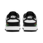 [Custom Christmas candy]  Dunk Skateboarding Shoes Women's Low-top White/black - Image 3