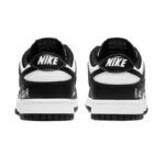 [Custom Raise your head and let the dragon rise.]  Dunk Skateboarding Shoes Women's Low-top White/black - Image 4