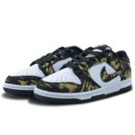 [Custom Black Gold Party]  Dunk Skateboarding Shoes Women's - Image 3