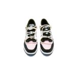 [Custom Bad Princess]  Dunk Skateboarding Shoes Women's Low-top Black/pink/white - Image 4