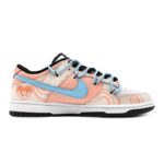 A Heart-Stirring Melody -  Dunk Skateboarding Shoes Women's Low-top Chalk White - Image 2
