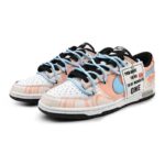 A Heart-Stirring Melody -  Dunk Skateboarding Shoes Women's Low-top Chalk White - Image 3