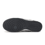 [Custom I am attached to the light blue gift BX]  Dunk Skateboarding Shoes Women's Low-top Black/white - Image 5