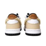 [Custom Little Bear in Winter]  Dunk Skateboarding Shoes Women's Low-top White - Image 4