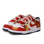 [Custom The woman got married happily]  Dunk Skateboarding Shoes Women's - Image 3