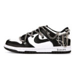 [Custom Retro devil and angel for women]  Dunk Skateboarding Shoes Women's - Image 2