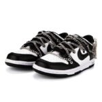[Custom Retro devil and angel for women]  Dunk Skateboarding Shoes Women's - Image 3