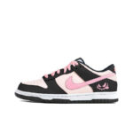 [Custom Romantic old dreams]  Dunk Skateboarding Shoes Women's Low-top White - Image 6
