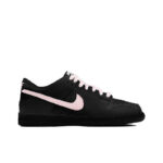 [Custom This second of heart fluttering]  Dunk Skateboarding Shoes Women's Low-top Black - Image 2