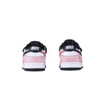 [Custom The female style delicately sniffs the rose]  Dunk Skateboarding Shoes Women's Low-top Black/Pink - Image 4