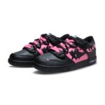 [Custom Female moonshadow cat]  Dunk Skateboarding Shoes Women's Low-top Red - Image 3