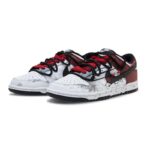 [Custom Vermilion Ink] Dunk Skateboarding Shoes Low-top - Image 2