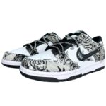 [Custom Night tour in the cool fields]  Dunk Skateboarding Shoes Women's Low-top Black/white - Image 3
