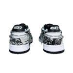 [Custom Night tour in the cool fields]  Dunk Skateboarding Shoes Women's Low-top Black/white - Image 4
