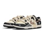 [Custom Female cashew flower panda]  Dunk Skateboarding Shoes Women's - Image 2