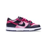 [Custom Pink allure for women]  Dunk Skateboarding Shoes Women's Low-top Black - Image 2