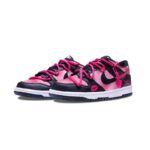 [Custom Pink allure for women]  Dunk Skateboarding Shoes Women's Low-top Black - Image 3
