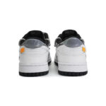 [Custom Female style East Coast]  Dunk Skateboarding Shoes Women's Low-top Black/white - Image 3