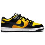 [Custom Female Bruce Lee]  Dunk Skateboarding Shoes Women's Low-top Yellow/black - Image 3