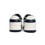 [Custom Women's style by the poolside]  Dunk Skateboarding Shoes Women's Low-top Green/Black/White - Image 3