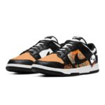 [Custom Orange panda]  Dunk Skateboarding Shoes Women's Low-top Black - Image 3