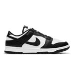 [Custom Little Panda Hero]  Dunk Skateboarding Shoes Women's Low-top White/black - Image 3