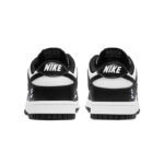 [Custom Little Panda Hero]  Dunk Skateboarding Shoes Women's Low-top White/black - Image 4