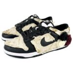 [Custom Roses in No Person's Land]  Dunk Skateboarding Shoes Women's - Image 2