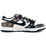 [Custom Black Mocha]  Dunk Skateboarding Shoes Women's Low-top Mocha - Image 3