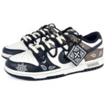 [Custom Black Mocha]  Dunk Skateboarding Shoes Women's Low-top Mocha - Image 2