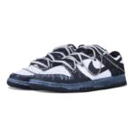 [Custom Female style: Deep and secluded jungle]  Dunk Skateboarding Shoes Women's Low-top White - Image 2
