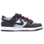 [Custom Screaming Female style]  Dunk Skateboarding Shoes Women's Low-top Black/Red - Image 3