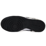 [Custom Women's S-BOX with shackles]  Dunk Skateboarding Shoes Women's Low-top Black/white - Image 5