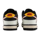 [Custom Female blood]  Dunk Skateboarding Shoes Women's Low-top Black/white/yellow - Image 3