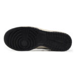 [Custom Female blood]  Dunk Skateboarding Shoes Women's Low-top Black/white/yellow - Image 4
