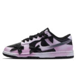 [Custom Women's sleeve style]  Dunk Skateboarding Shoes Women's Low-top Pink
