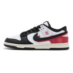 [Custom A woman is extremely wealthy]  Dunk Skateboarding Shoes Women's Low-top Red