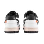 [Custom Female oolong]  Dunk Skateboarding Shoes Women's Low-top Black/white - Image 4
