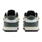 [Custom Female cactus]  Dunk Skateboarding Shoes Women's Low-top White/green - Image 4