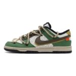 [Custom Women's apricot tea]  Dunk Skateboarding Shoes Women's