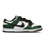 [Custom Green Leaf Children's Payment]  Dunk Skateboarding Shoes Women's Low-top White/green - Image 2